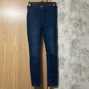 Abercrombie & Fitch Women’s Size 25 0R Dark Indigo Harper Low Rise Jean Leggings